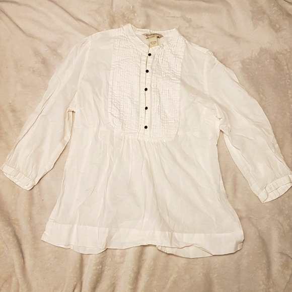 Banana Republic White Blouse - Picture 1 of 6